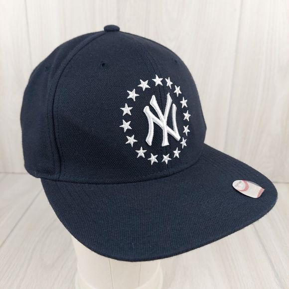 New York Yankees Hat Cap 47 Brand Snap Back Adjustable Stars MLB Baseball Navy - Picture 5 of 8